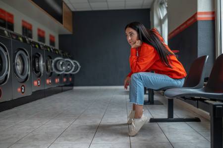 Notre zone d'activité pour ce service Laverie automatique avec sèche-linge ultra rapide pour urbains pressés